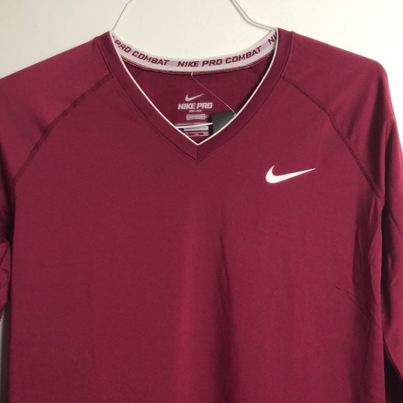 Nike Pro combat compression shirt long sleeve - Picture 2 of 5